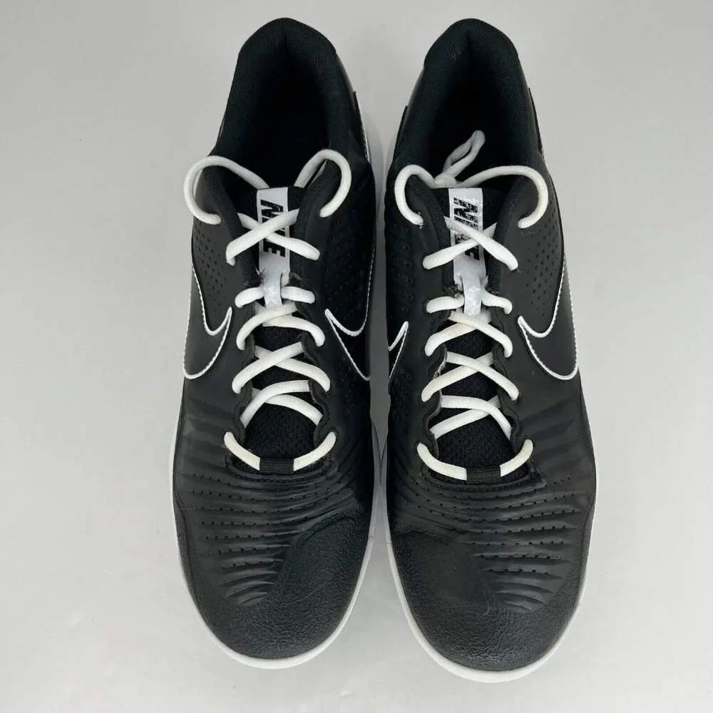 Nike Mens CT0829-00 Black Alpha Huarache 3 Varsity Low Size 12 Baseball Cleats